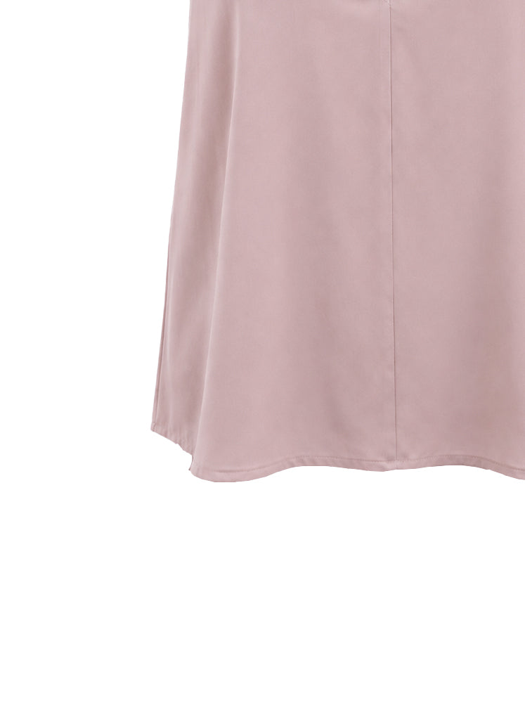 Top spalla larga scollo a V