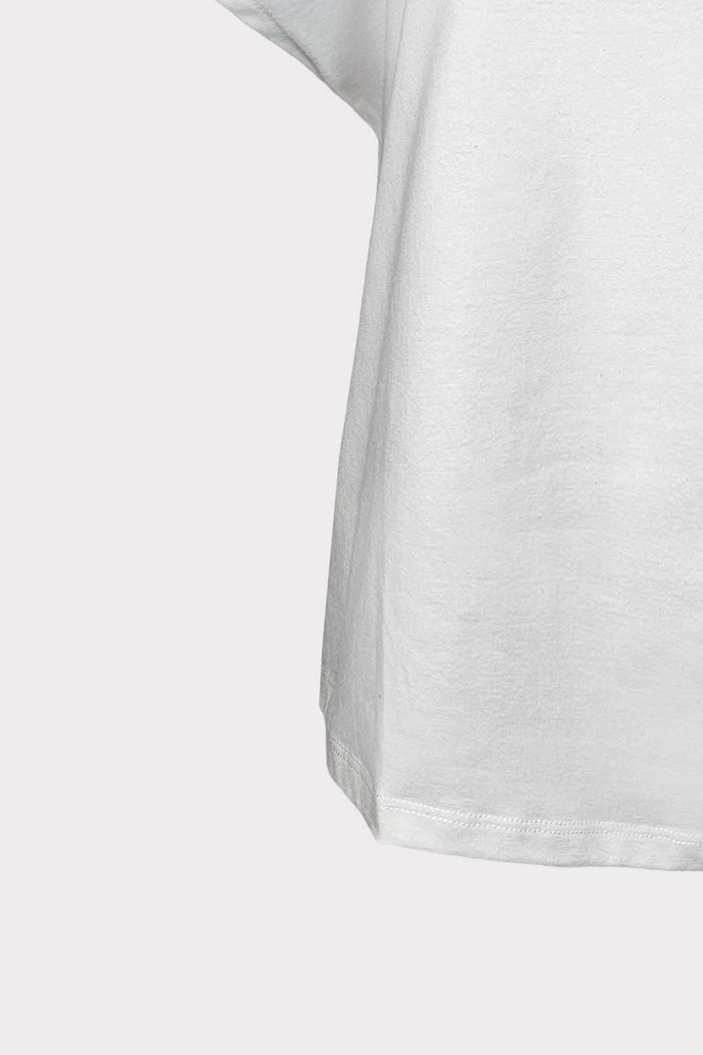 T-shirt ricamo uncinetto