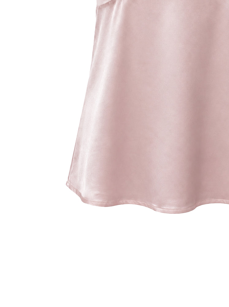 Top scollo V con riprese