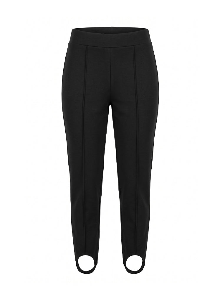 Pantaloni orlo con staffa
