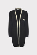 Cardigan con passamaneria