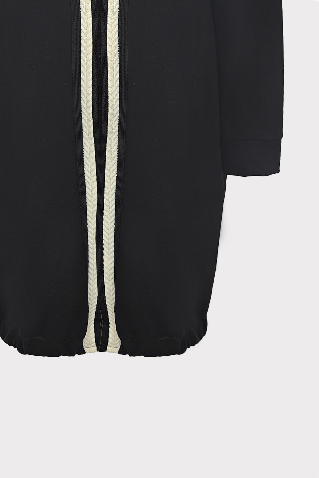 Cardigan con passamaneria