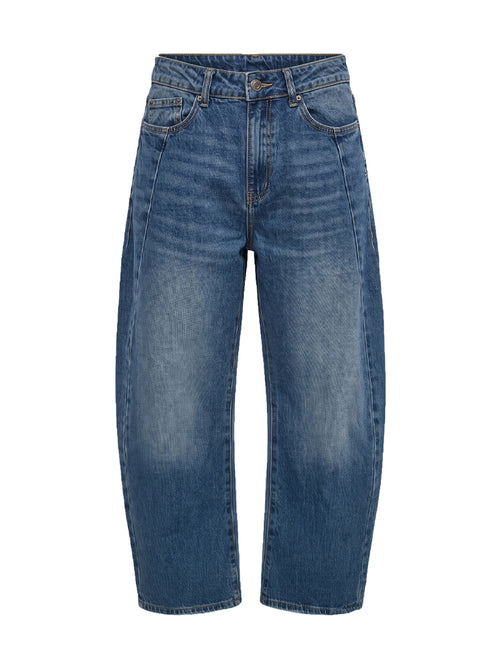Jeans wide leg barrel