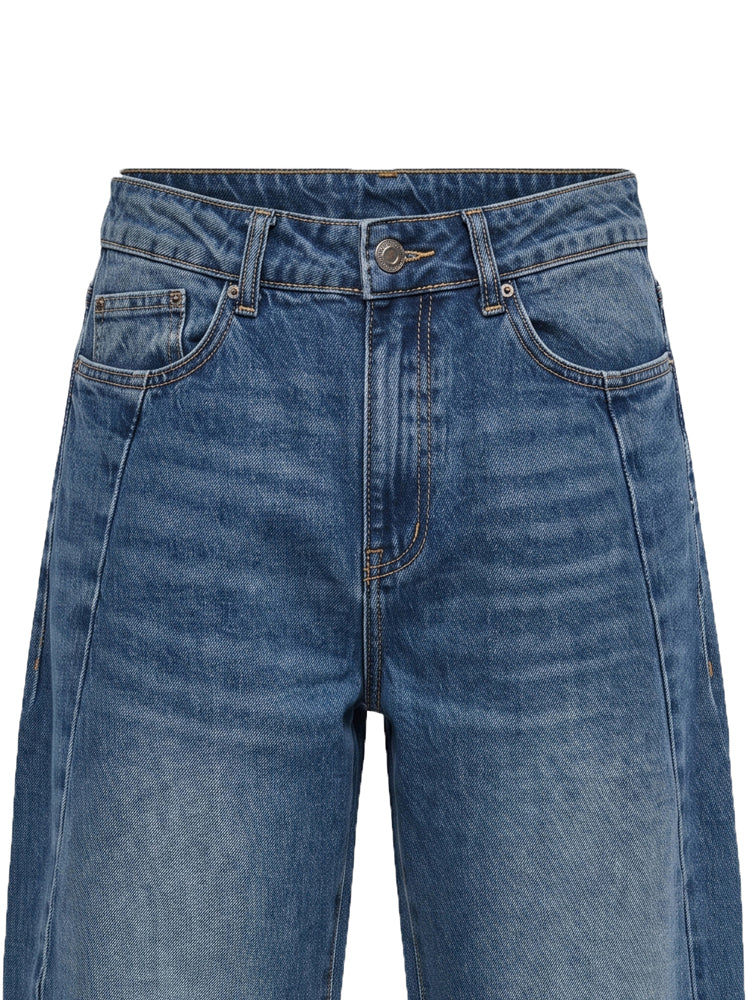Jeans wide leg barrel