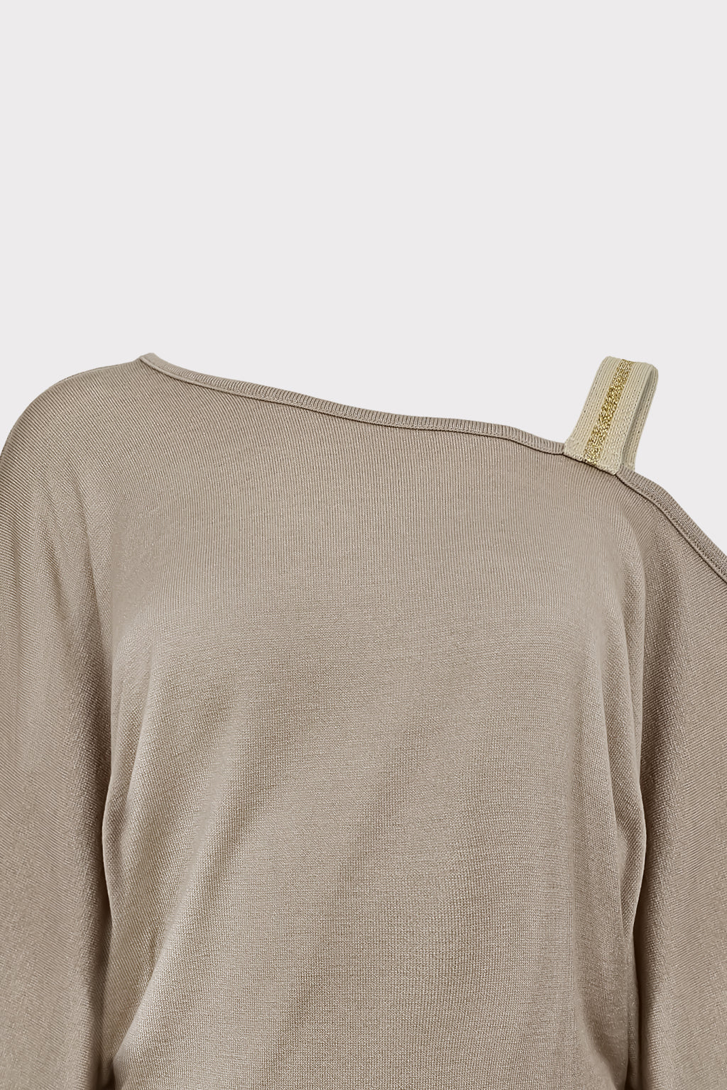 Maglia spallina lurex