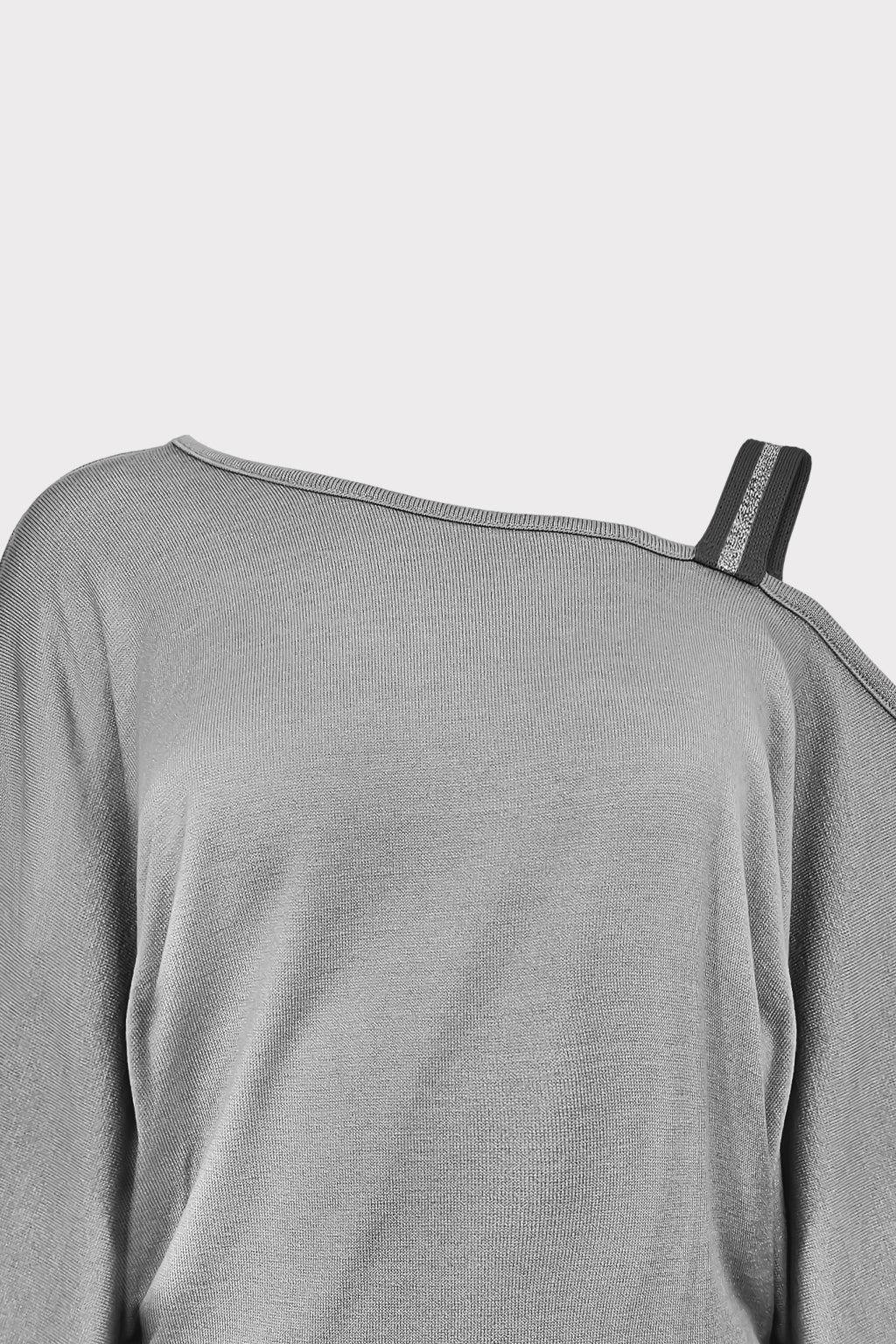 Maglia spallina lurex