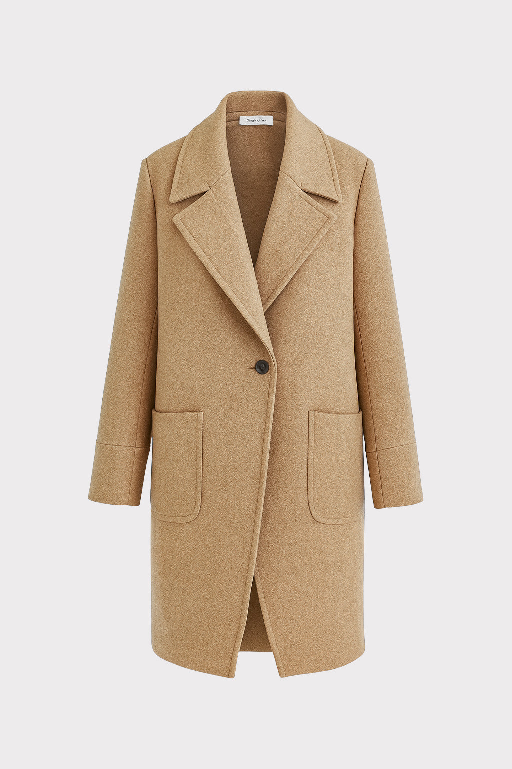 Cappotto monopetto