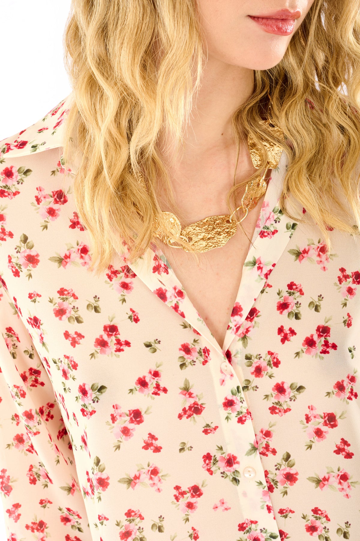 Camicia stampa provenzale