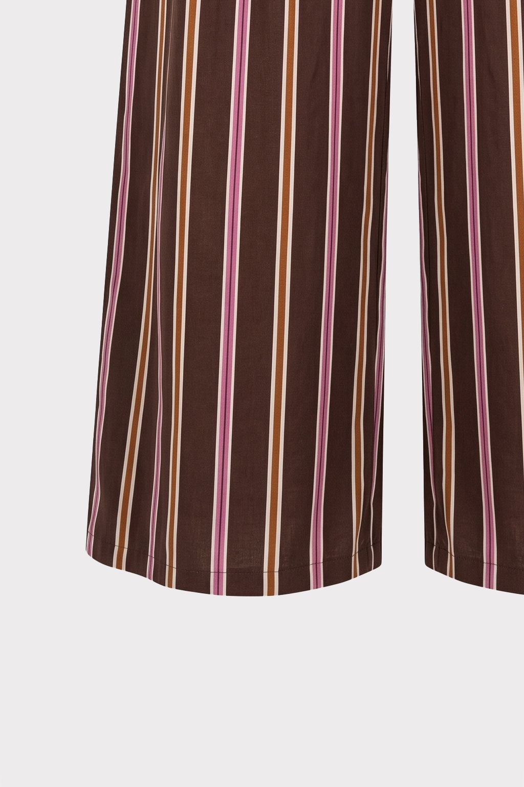 Pantaloni righe con fiocco