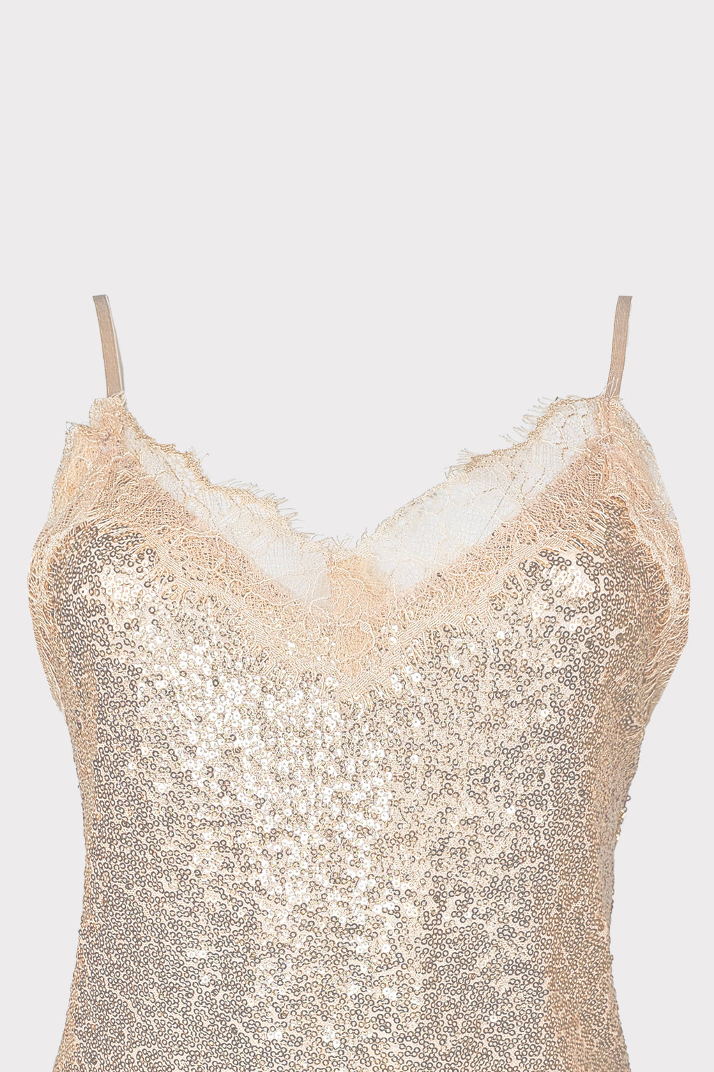 Top lingerie paillettes