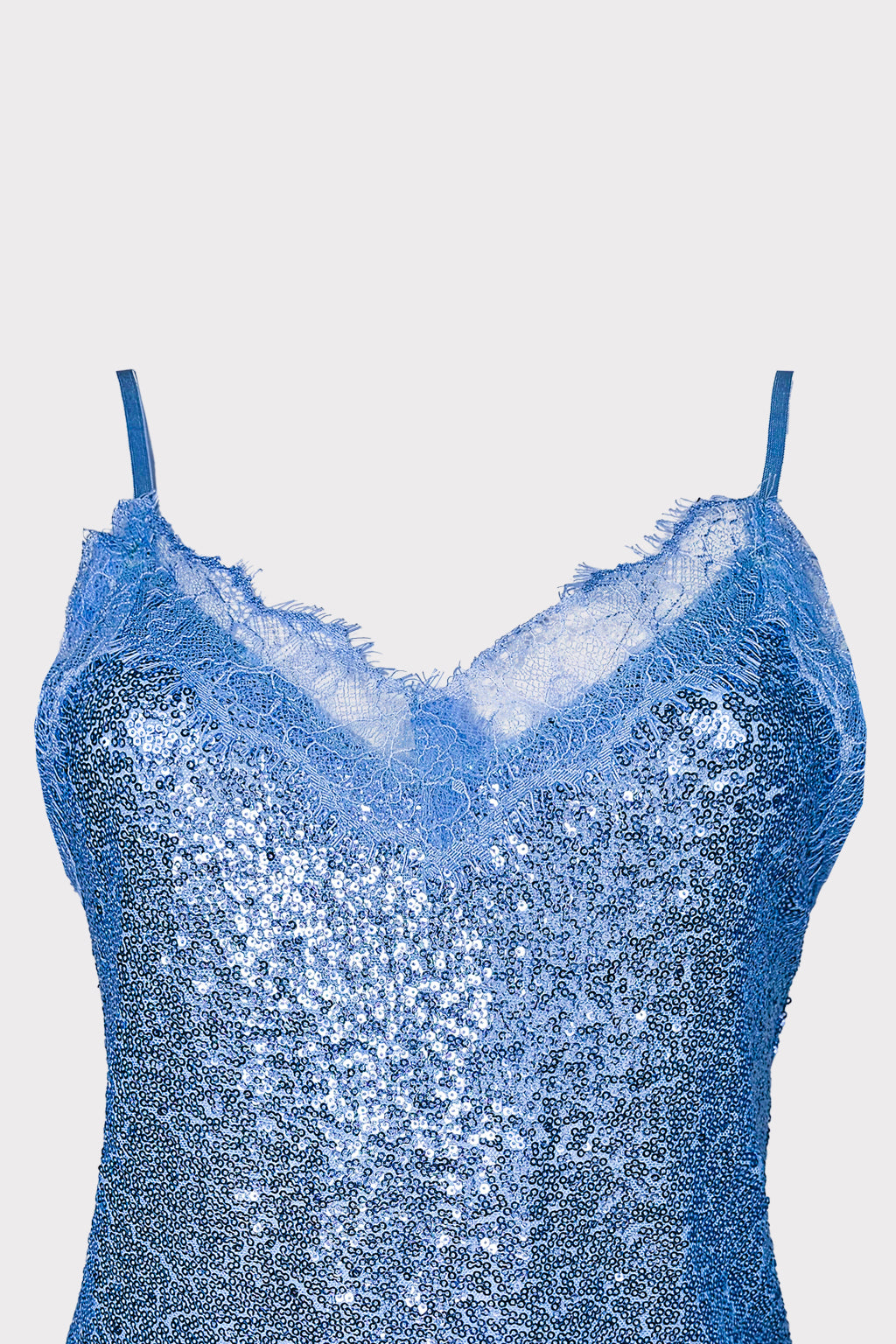 Top lingerie paillettes