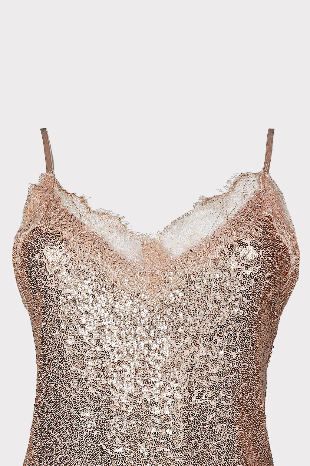 Top lingerie paillettes