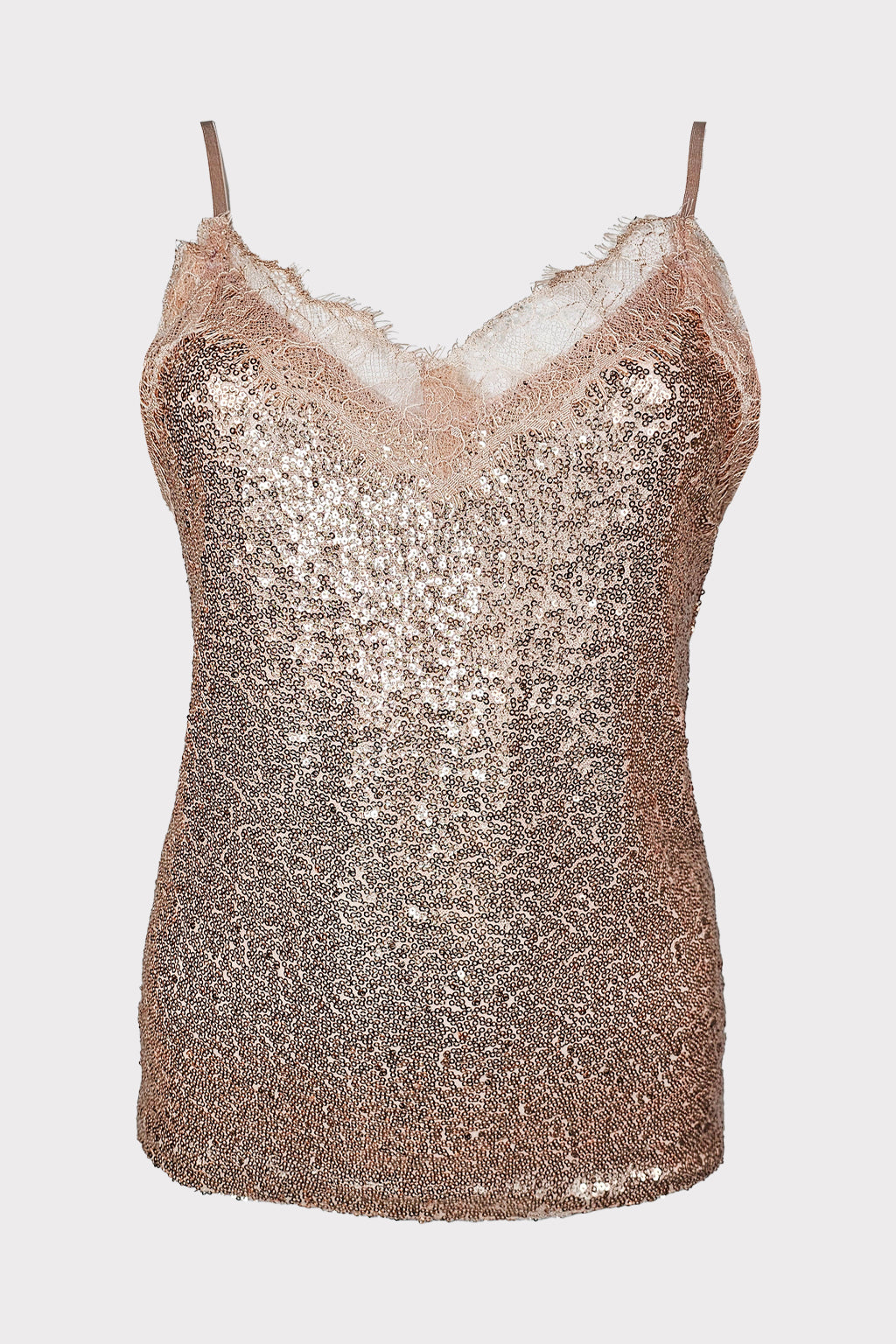 Top lingerie paillettes