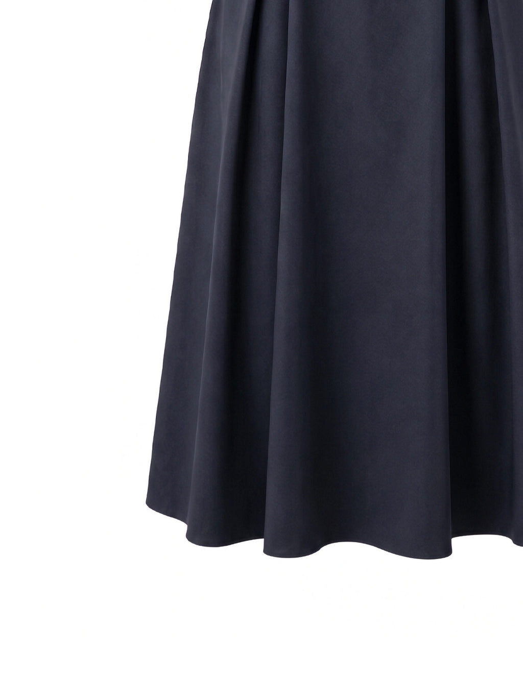 Abito midi scollo quadrato con cintura