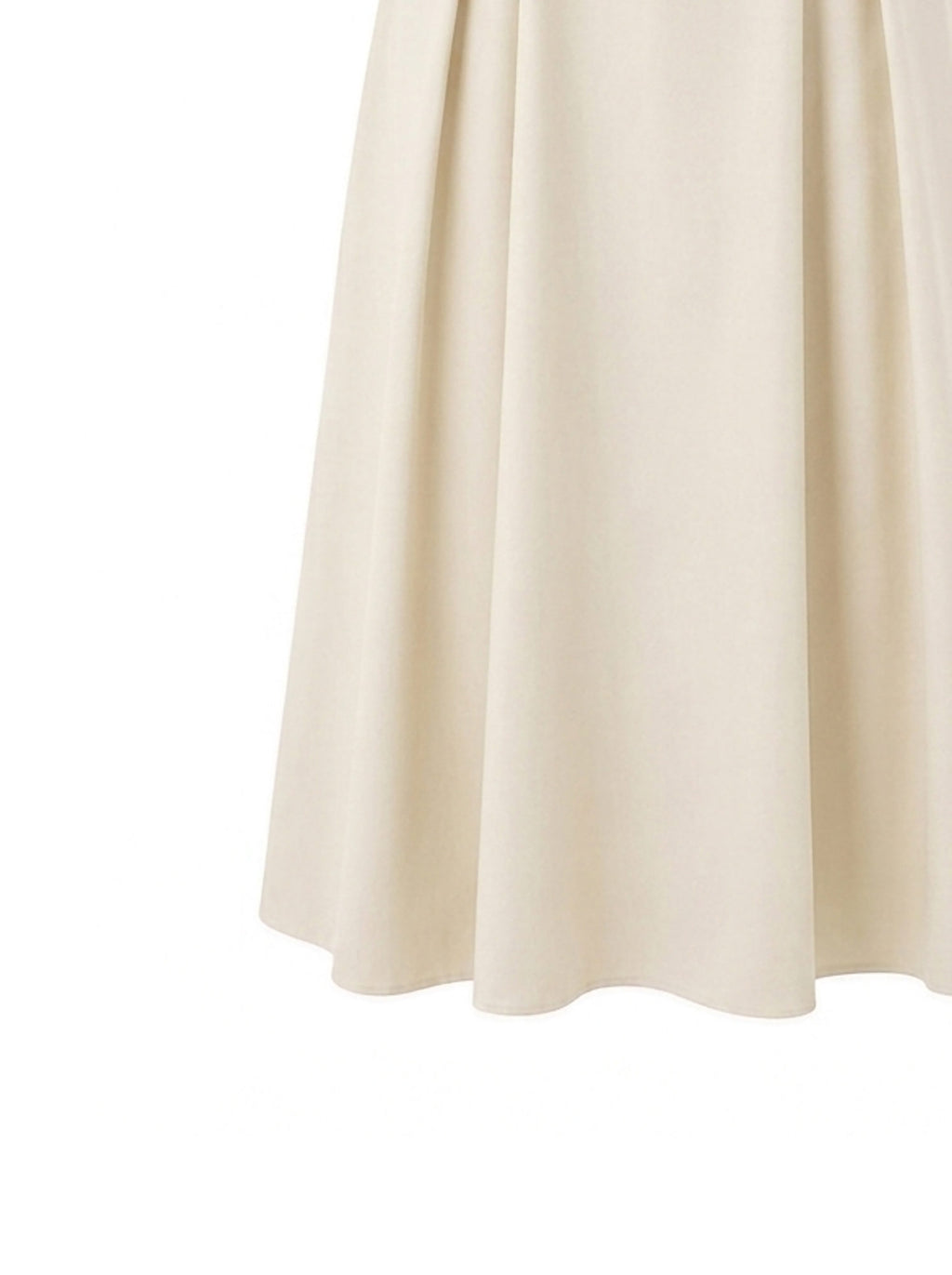 Abito midi scollo quadrato con cintura