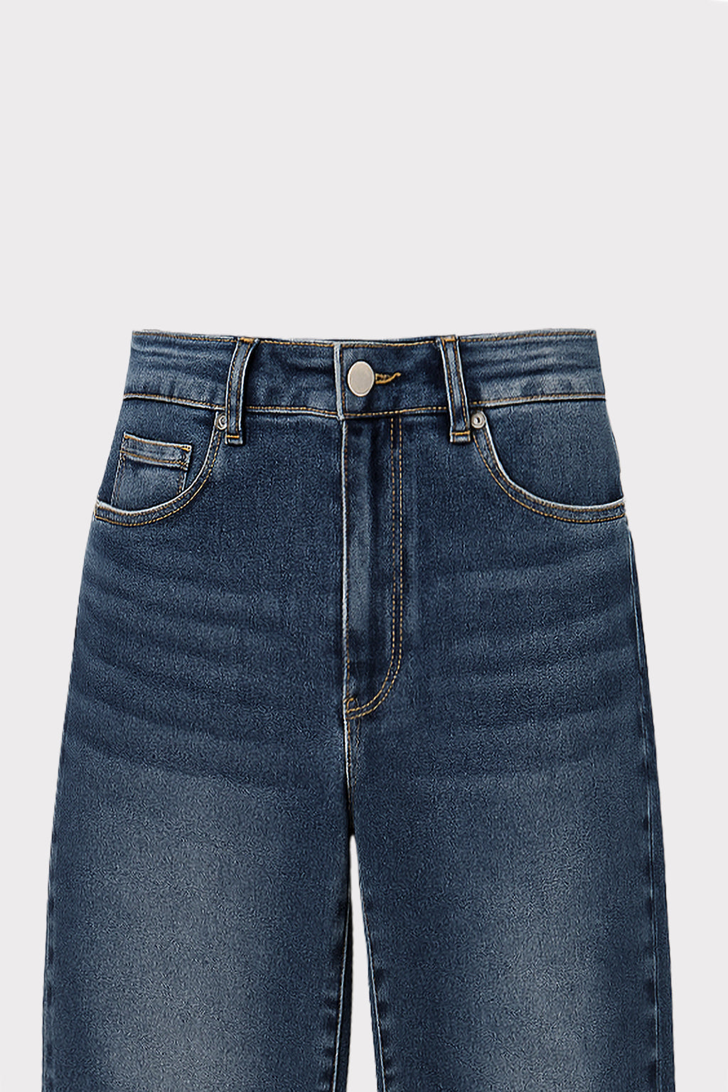 Jeans vita media gamba dritta