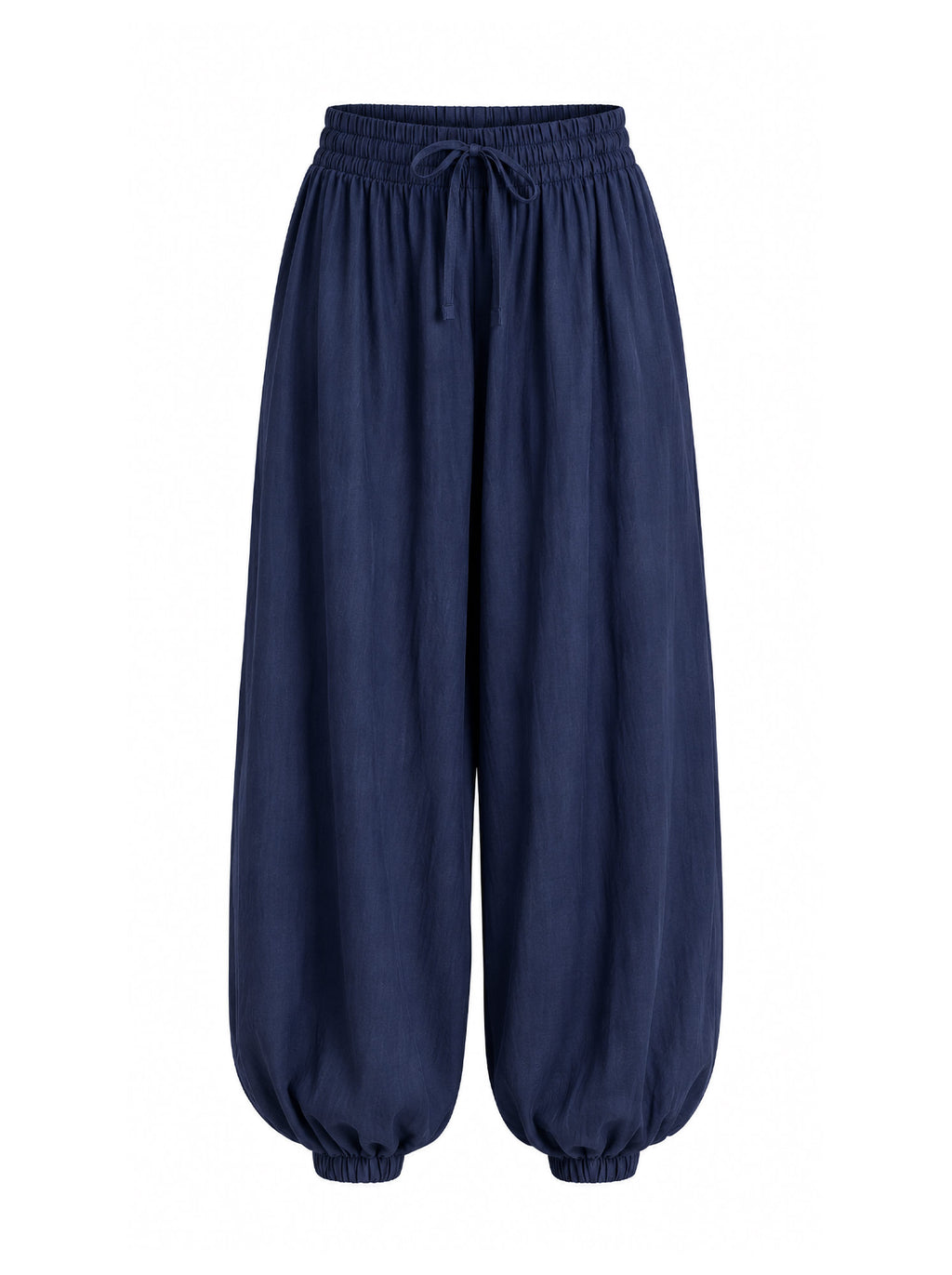 Pantaloni balloon vita elastica