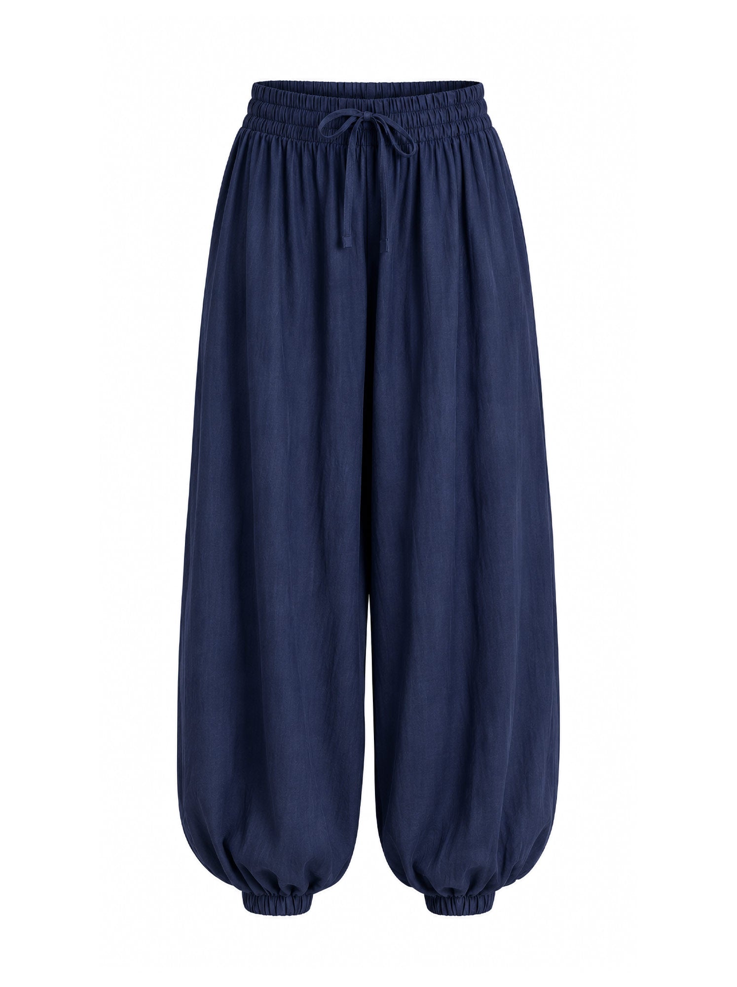 Pantaloni balloon vita elastica