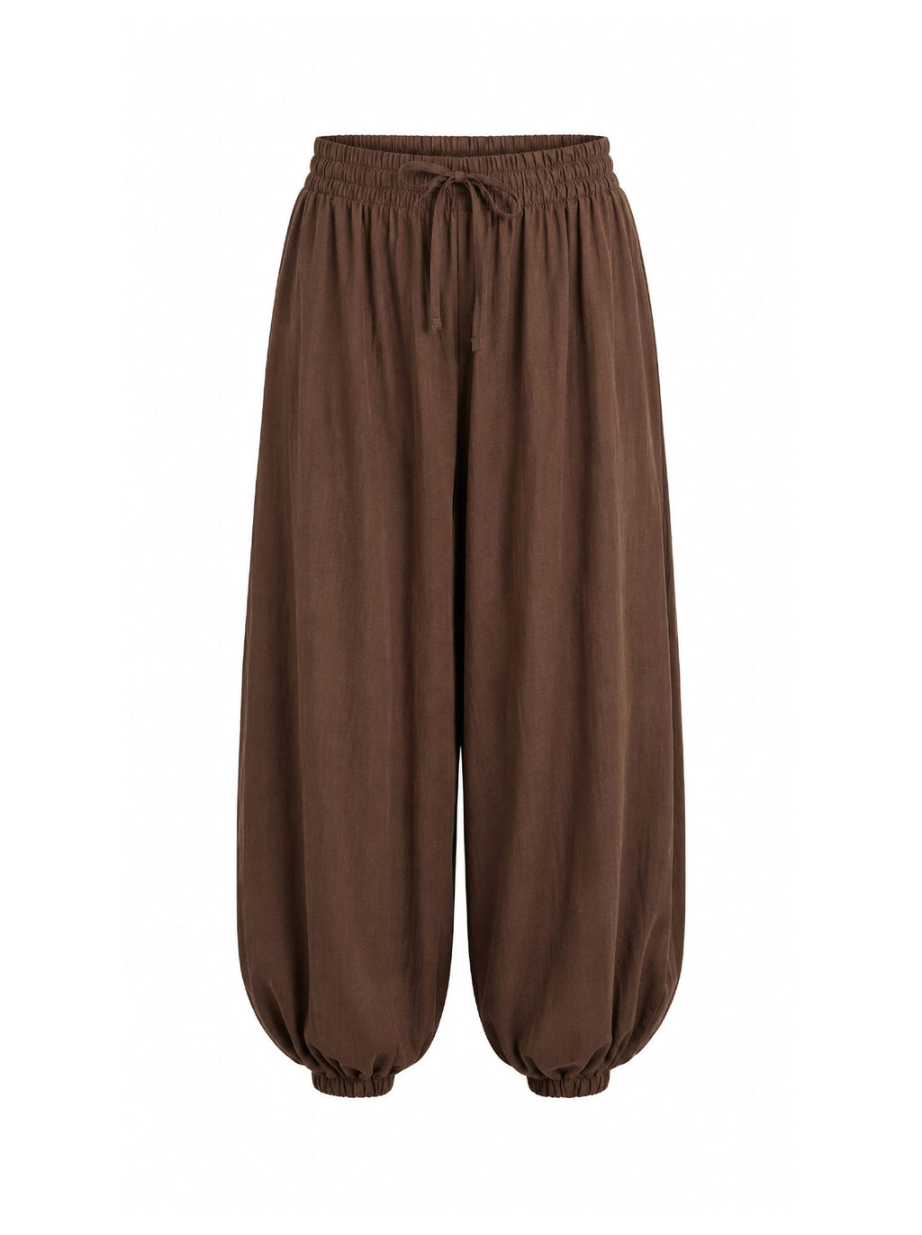 Pantaloni balloon vita elastica