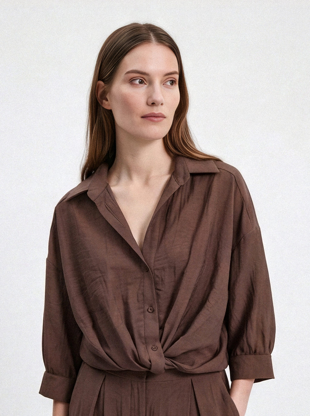 Camicia rimborsata viscosa