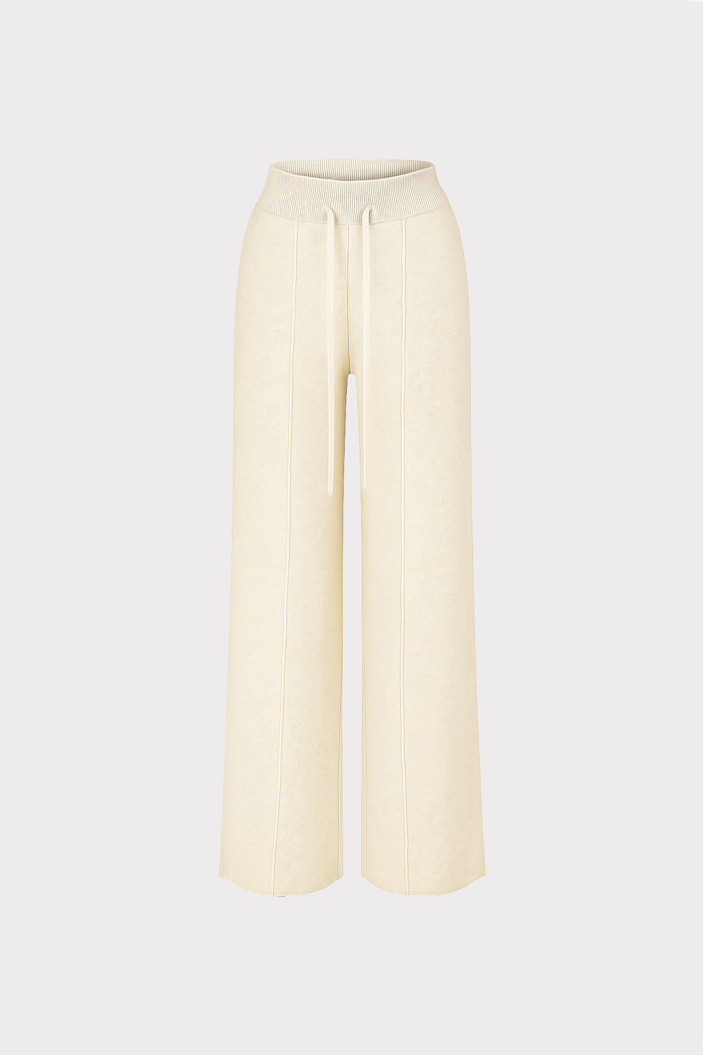 Pantalone in maglia con coulisse