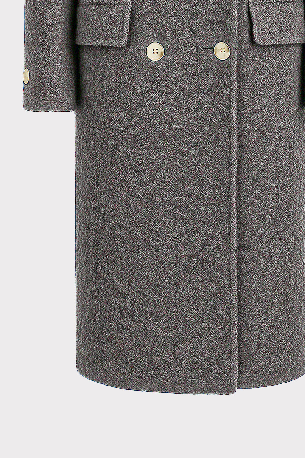 Cappotto bouclè doppiopetto