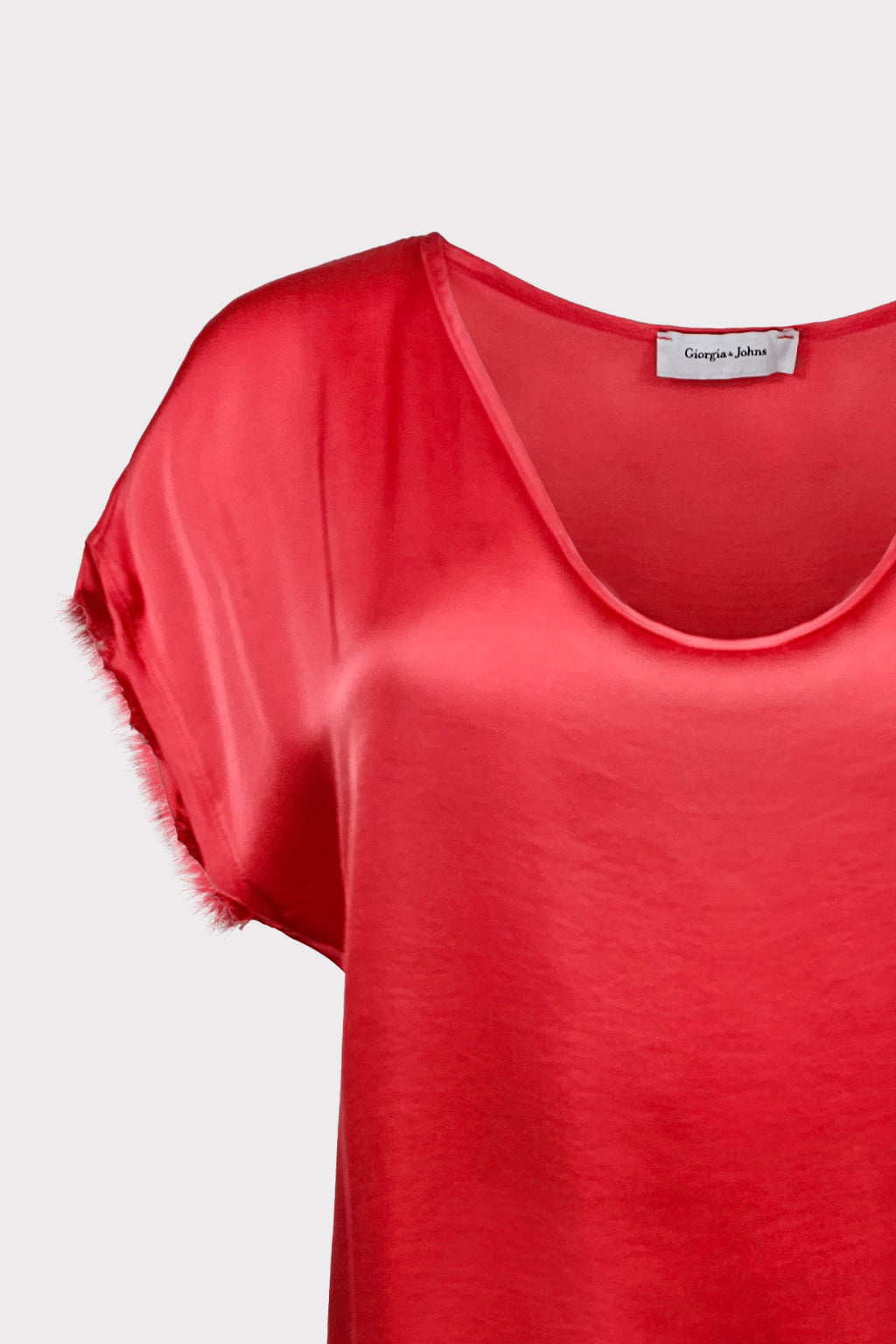 Blusa manica frangetta