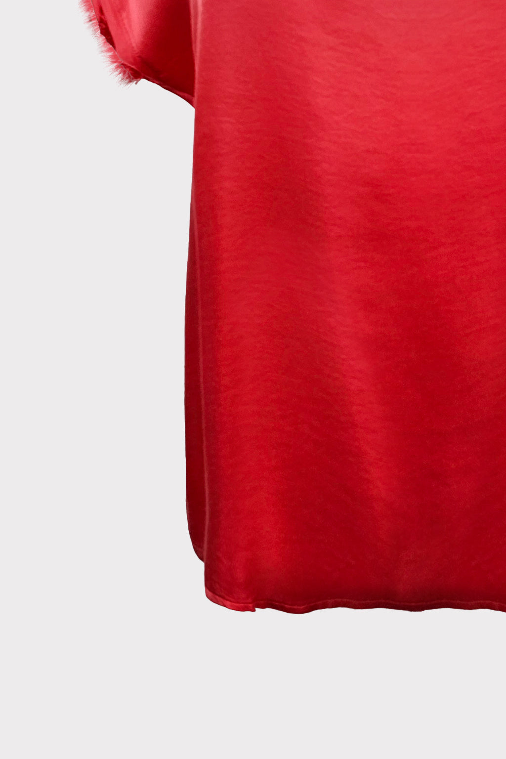 Blusa manica frangetta