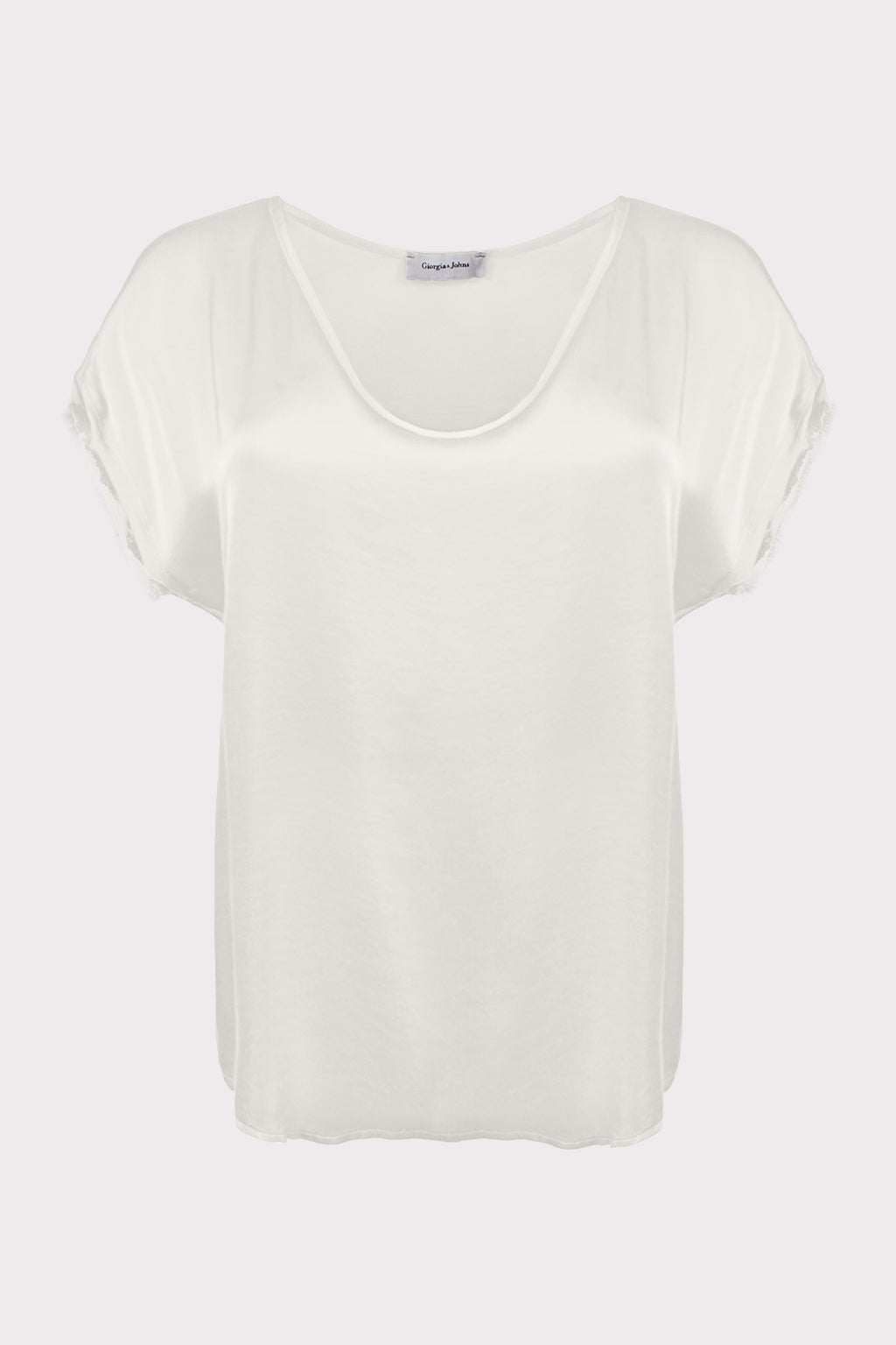 Blusa manica frangetta