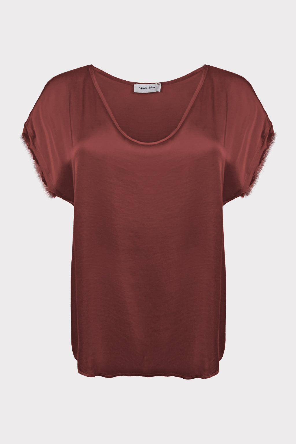 Blusa manica frangetta