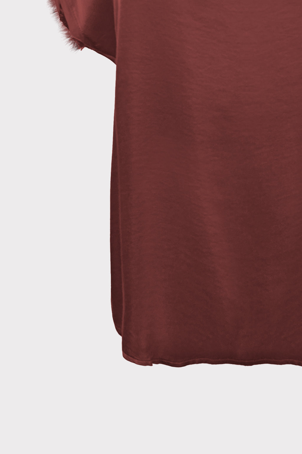 Blusa manica frangetta