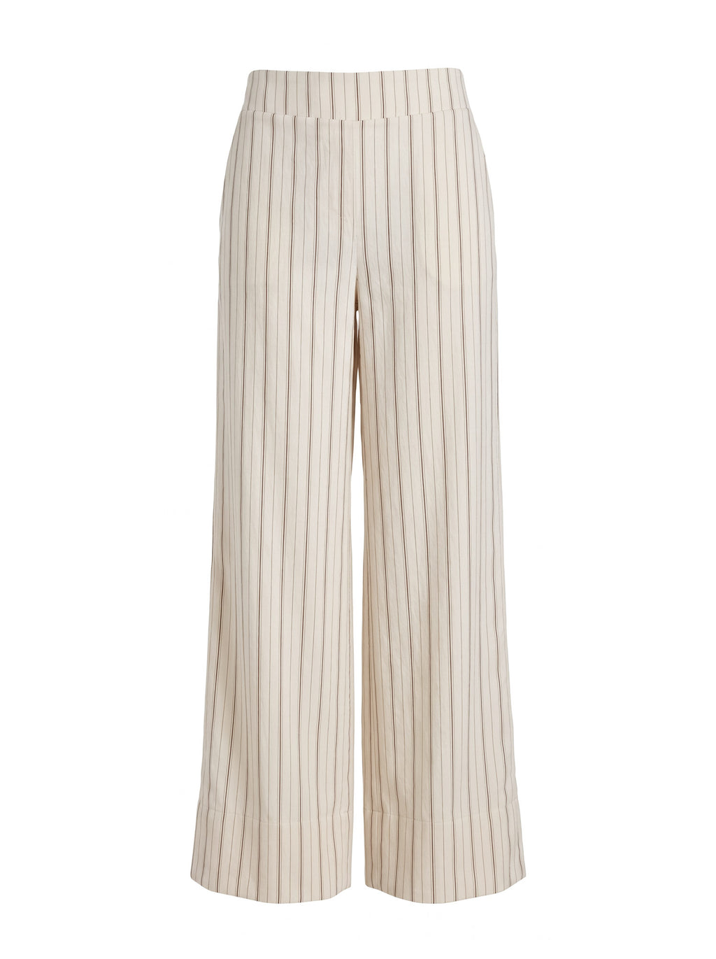 Pantaloni ampi riga