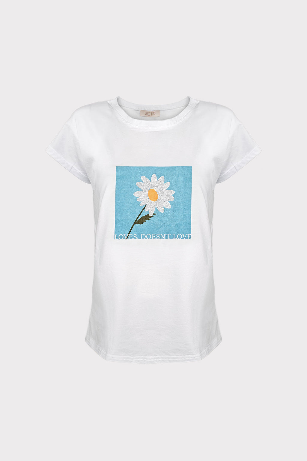 T-shirt stampa margherita