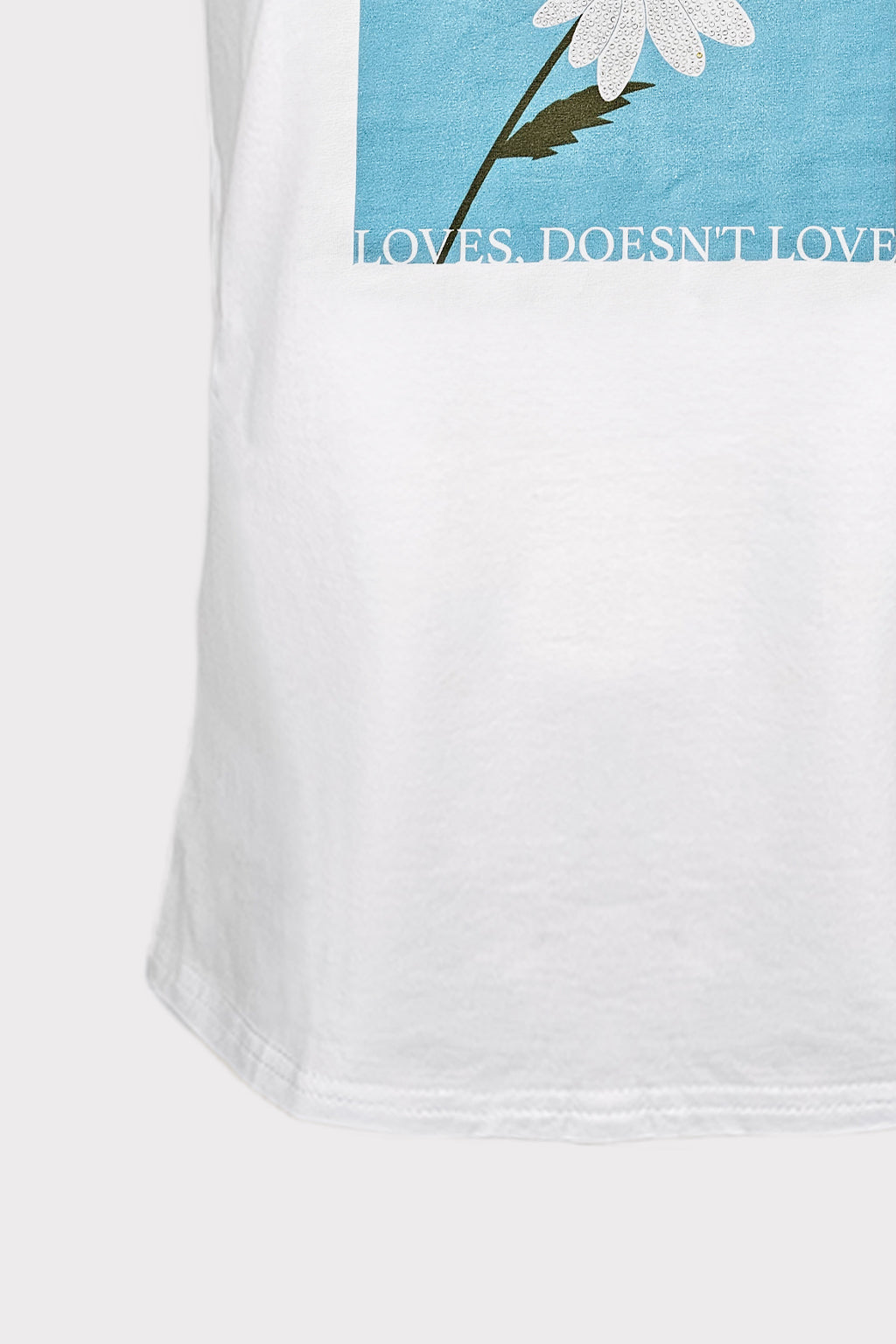 T-shirt stampa margherita