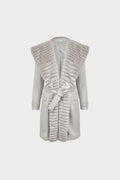 Cappotto collo pelliccia