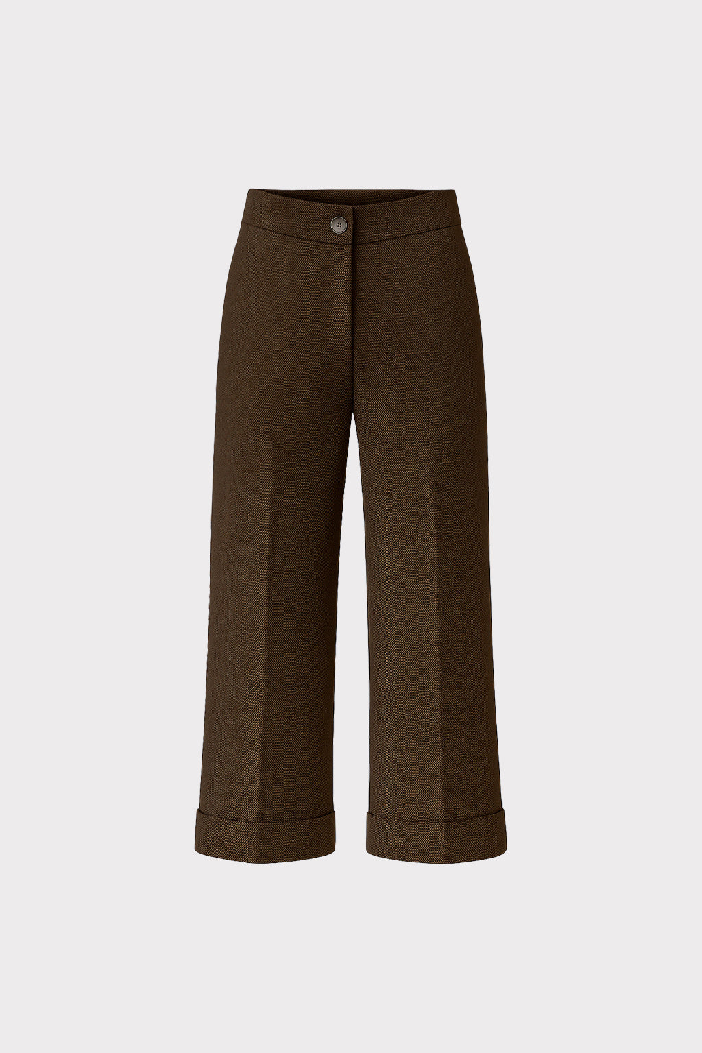 Pantalone piegone tessuto puntinato