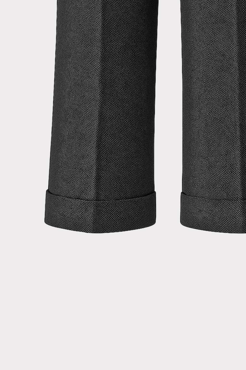 Pantalone piegone tessuto puntinato