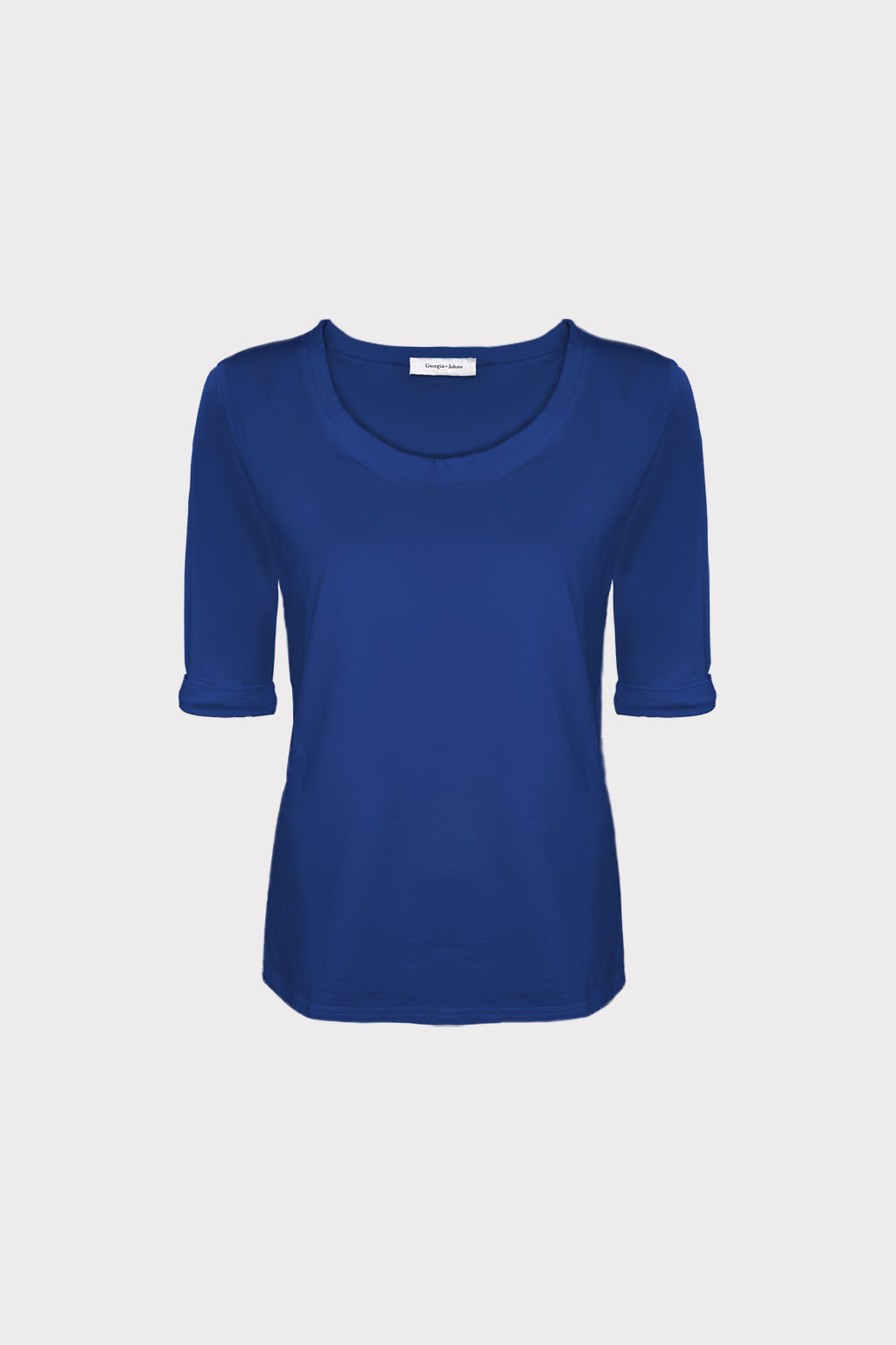 Maglia scollo madonna manica 3-4