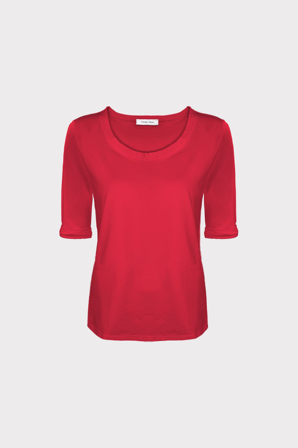 Maglia scollo madonna manica 3-4