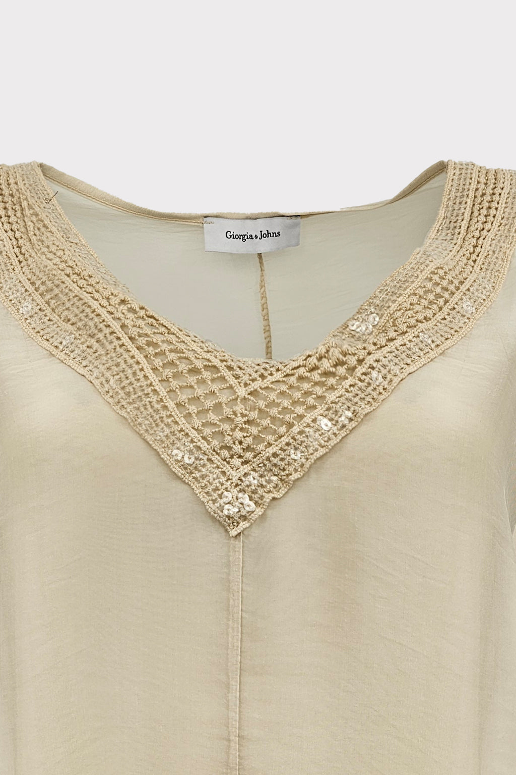Blusa ampia passamaneria