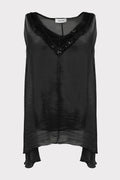 Blusa ampia passamaneria