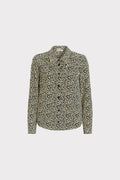 Camicia raso stampa animalier
