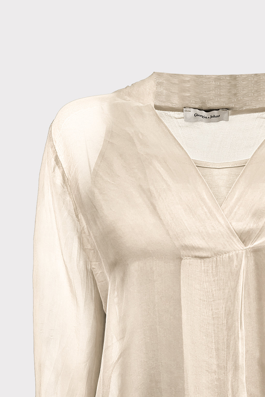 Blusa basic chiffon