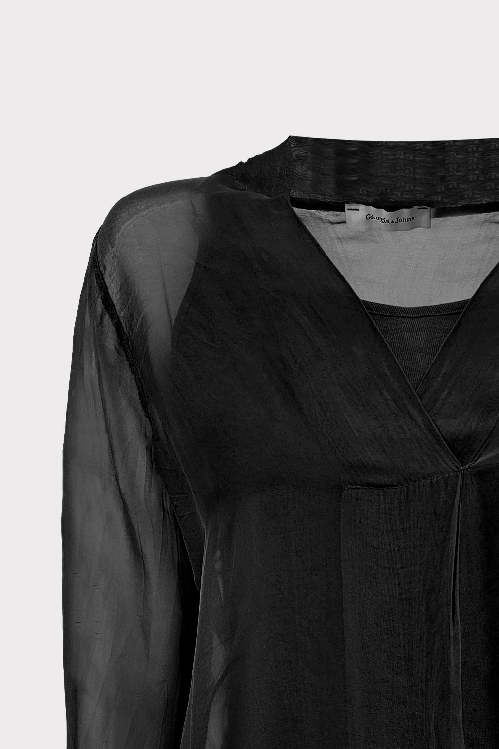 Blusa basic chiffon