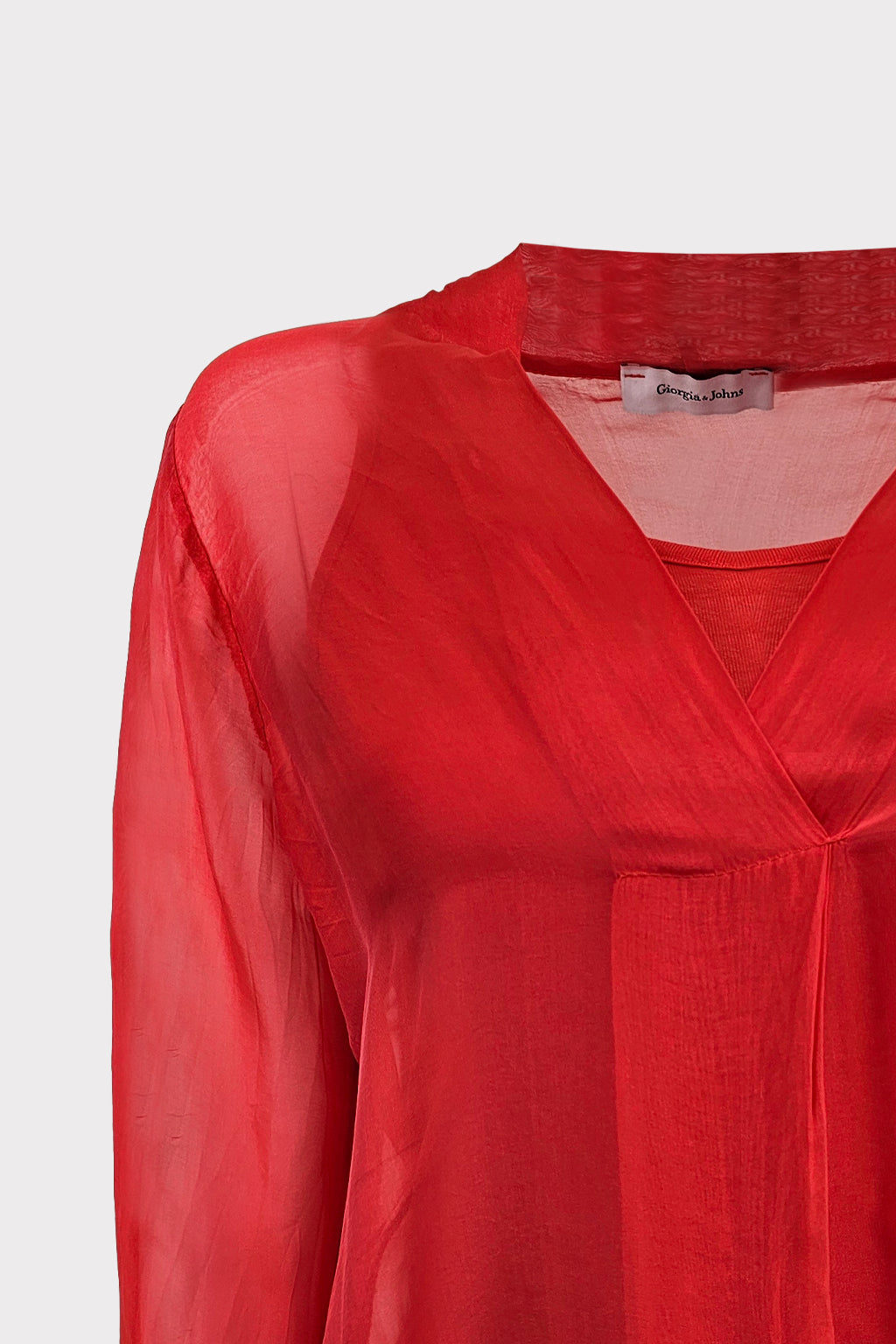 Blusa basic chiffon