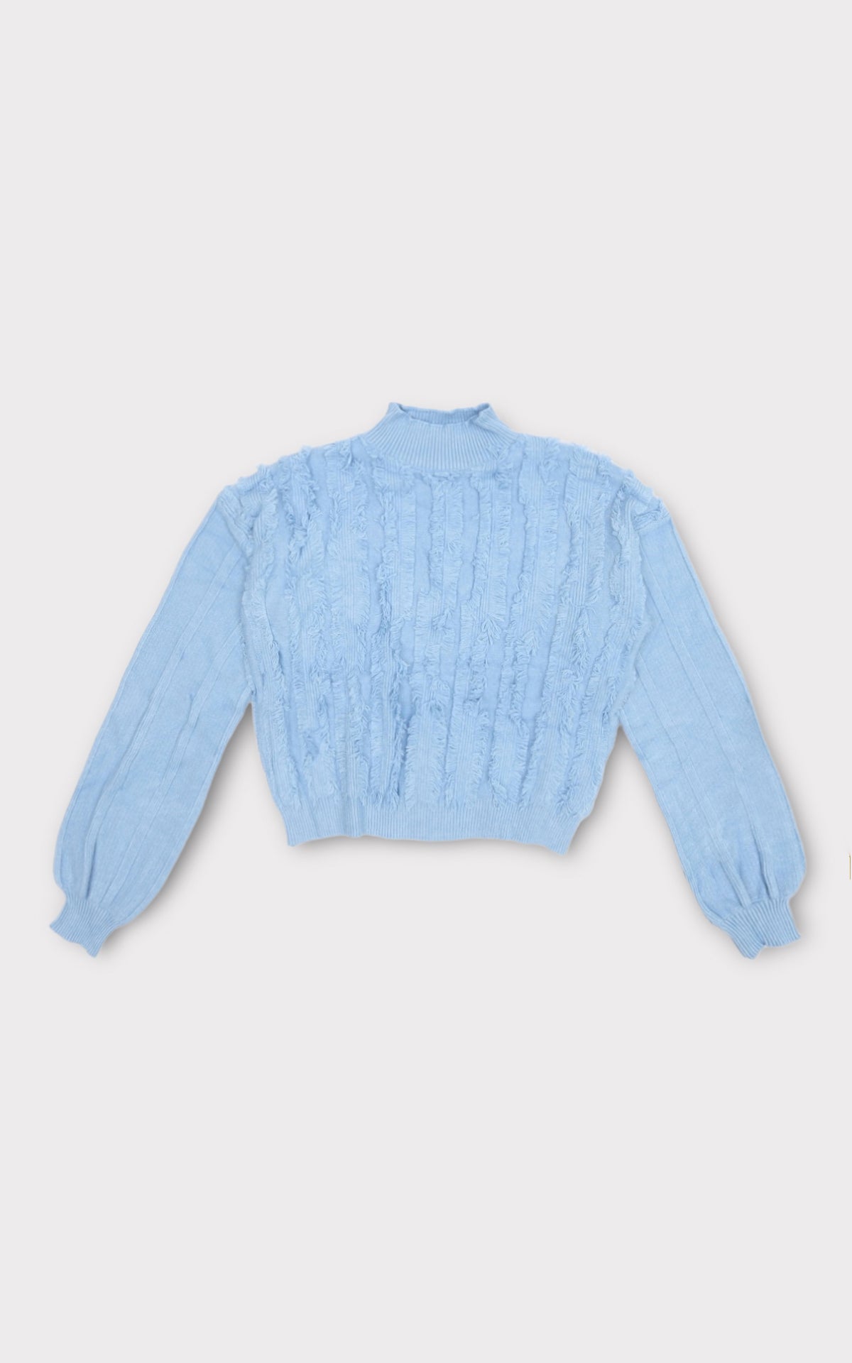 Maglia effetto frange