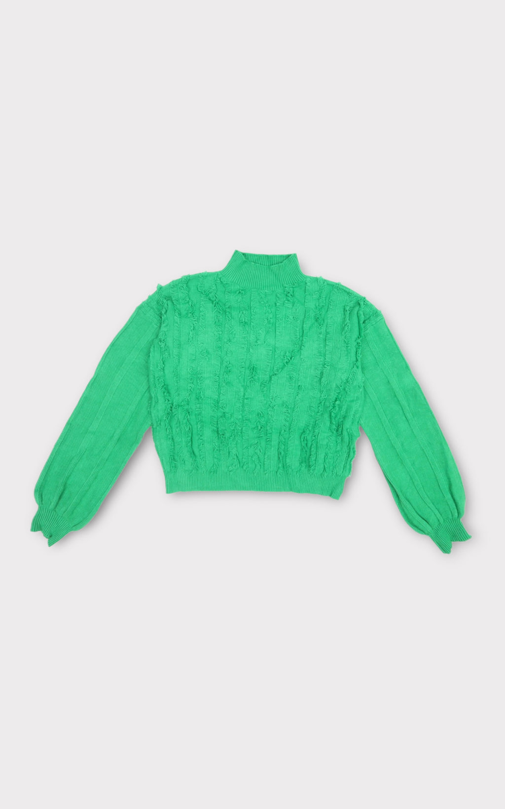 Maglia effetto frange