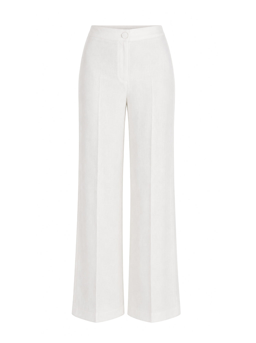 Pantaloni dritti in lino
