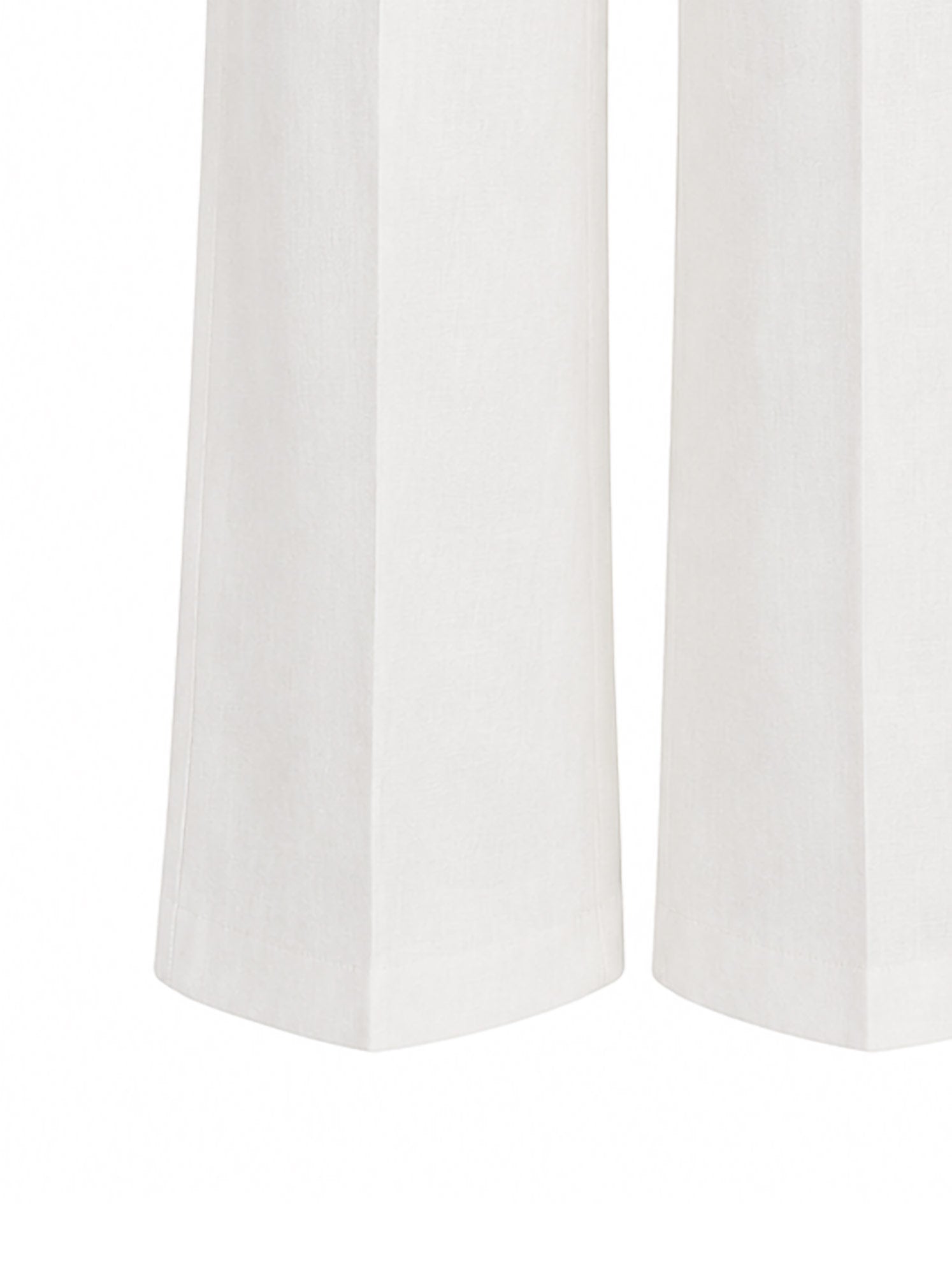 Pantaloni dritti in lino
