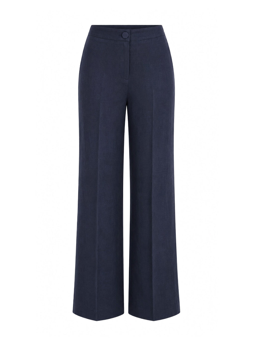 Pantaloni dritti in lino